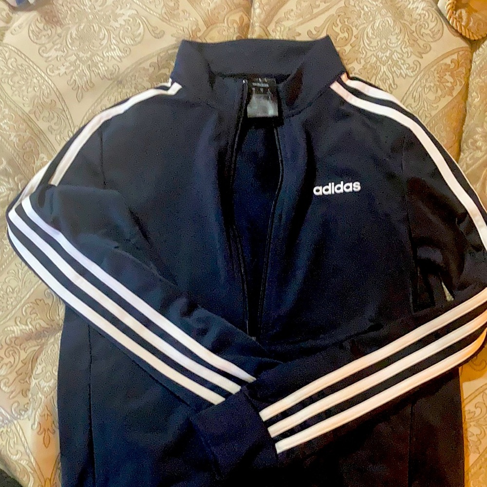 Adidas  Track Jacket New without tags size x-small Dark navy Blue